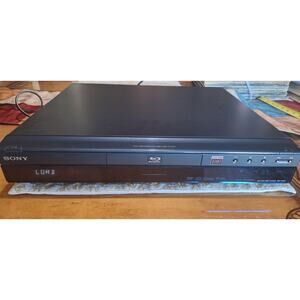 SONY BDP-S300 Full HD 1080P Video Blu-Ray Player- Works- No Remote